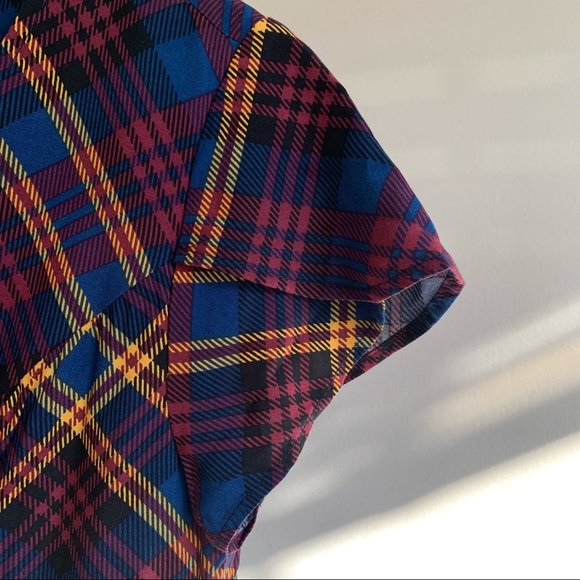 ModCloth Sentimental Special Button front Plaid dress - Picture 9 of 11